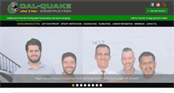 Desktop Screenshot of cal-quake.com
